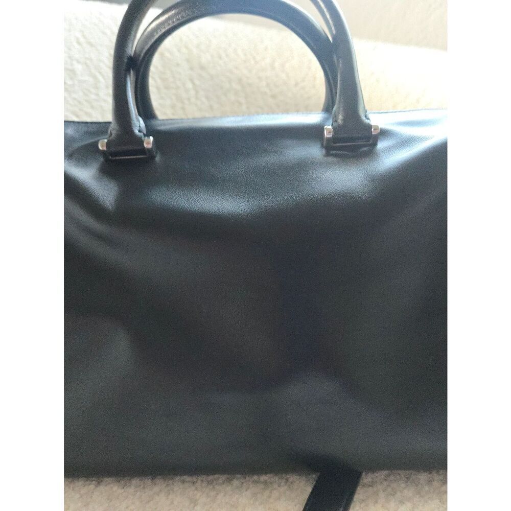 Saint Laurent Studded Leather Crossbody Satchel Bag - Picture 13 of 16